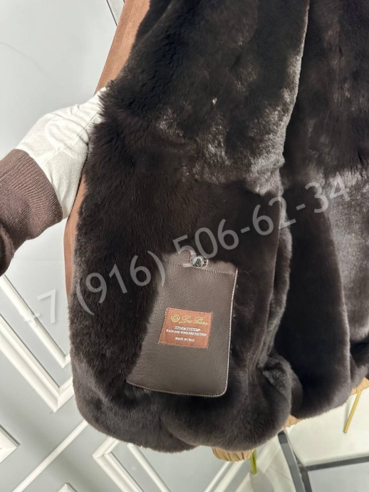 Куртка бомбер Loro Piana на меху 23957