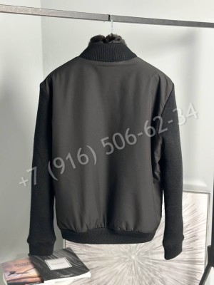 Бомбер Loro Piana с меховым подкладом 24170