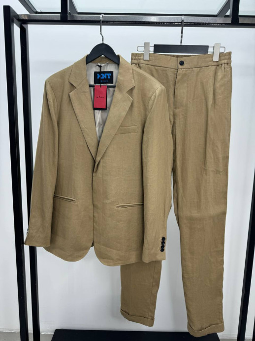 Льняной костюм KITON 15047 1