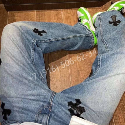 Джинсы Chrome Hearts 7620