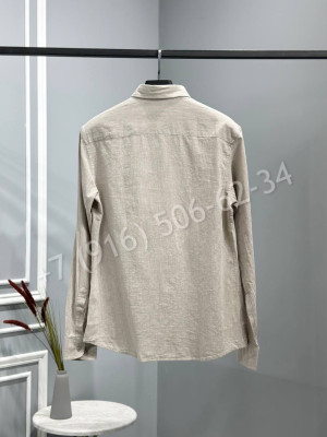 Рубашка из льна Brunello Cucinelli 18110