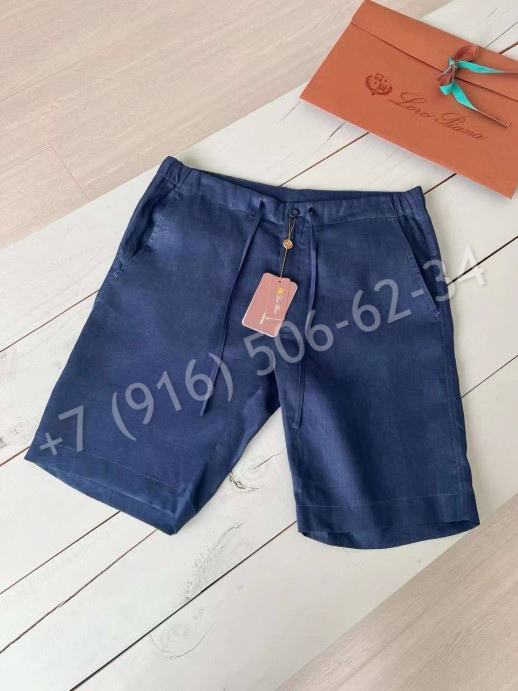 Шорты из льна Loro Piana 29890