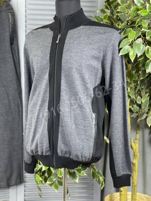 Спортивный костюм Salvatini со вставками кожи крокодила 12419