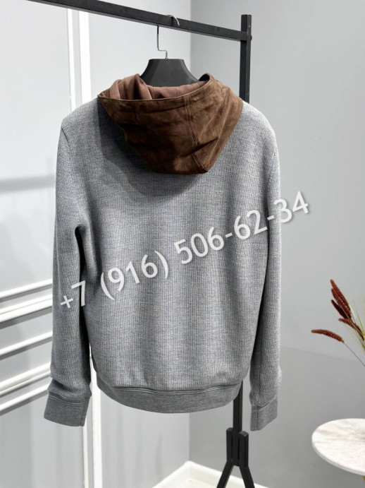 Замшевая куртка Brunello Cucinelli 9799 3