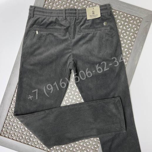 Брюки вельветовые Brunello Cucinelli 23029