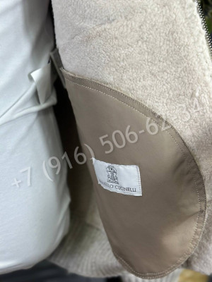 Куртка дубленка Brunello Cucinelli на меху 23640