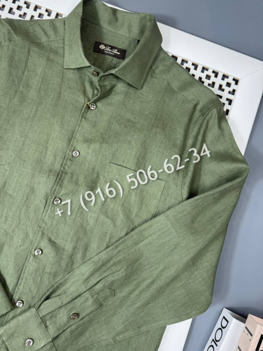 Рубашка Loro Piana из льна 18335 10