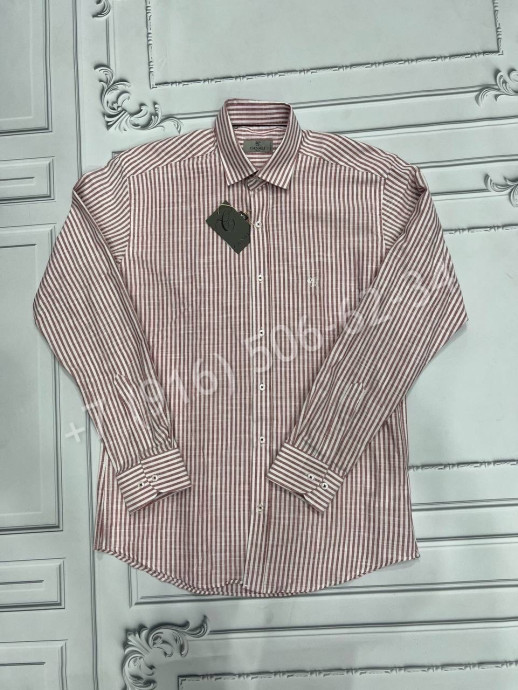 Льняная рубашка CANALI 17104