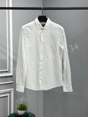 Рубашка из льна Brunello Cucinelli 18111