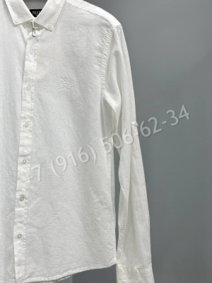 Рубашка из льна Brunello Cucinelli 18111