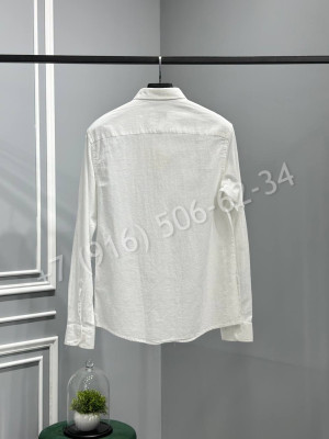 Рубашка из льна Brunello Cucinelli 18111