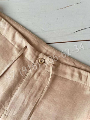 Шорты из льна Loro Piana 29891