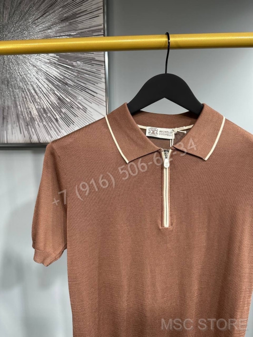 Поло Brunello Cucinelli 10230