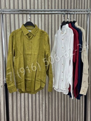 Рубашка Brunello Cucinelli из льна 30793