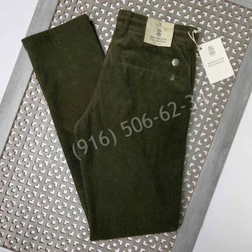 Брюки вельветовые Brunello Cucinelli 23030