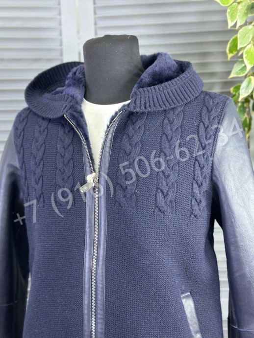 Куртка дубленка Brunello Cucinelli на меху 23641