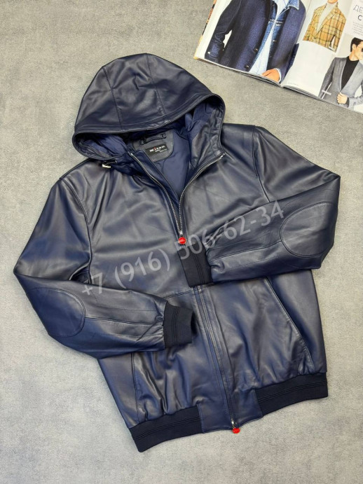 Кожаная куртка KITON 33697