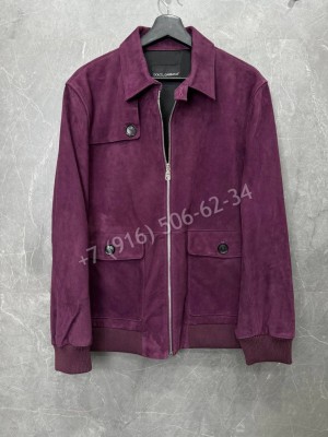 Замшевая куртка Dolce & Gabbana 33997