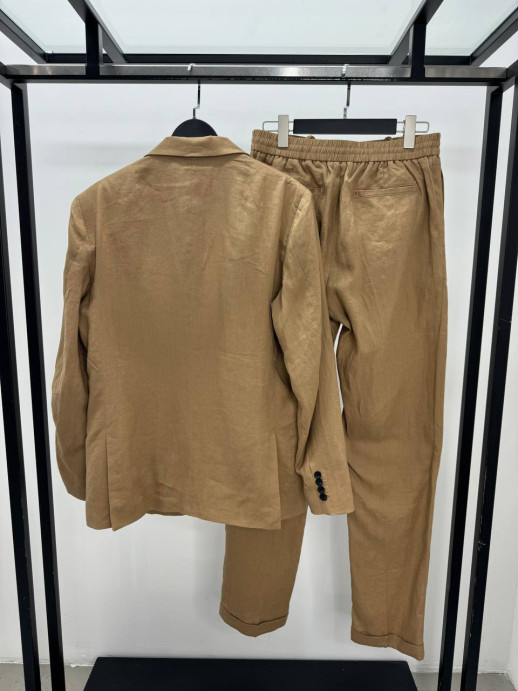 Льняной костюм KITON 15047 3