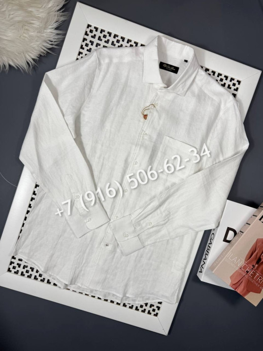 Рубашка Loro Piana из льна 18335 11