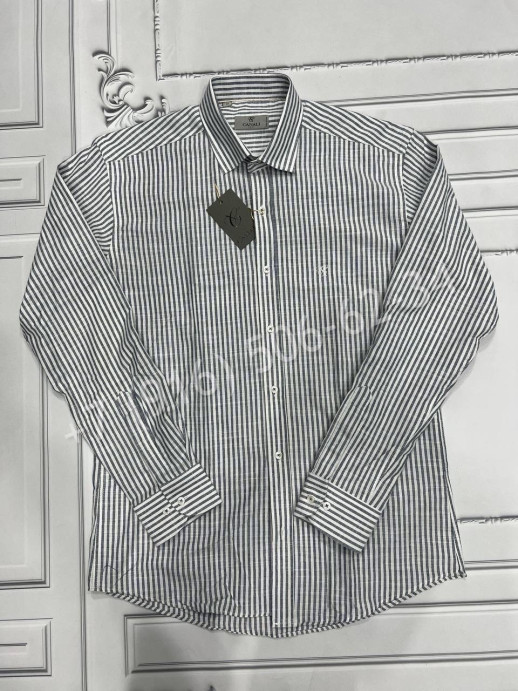 Льняная рубашка CANALI 17105