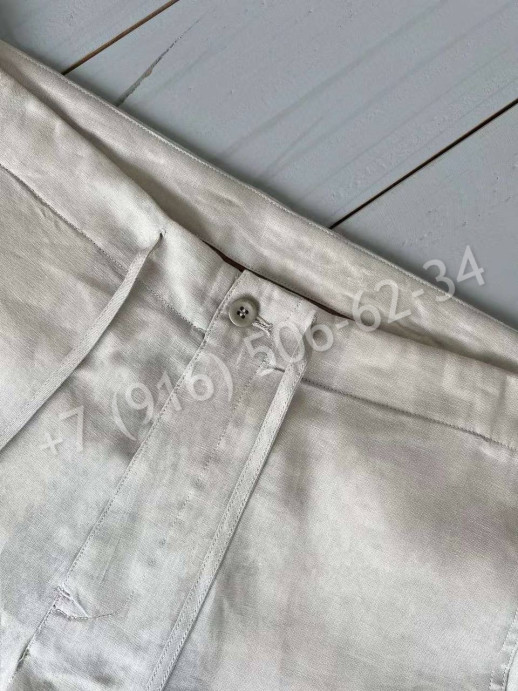 Шорты из льна Loro Piana 29892