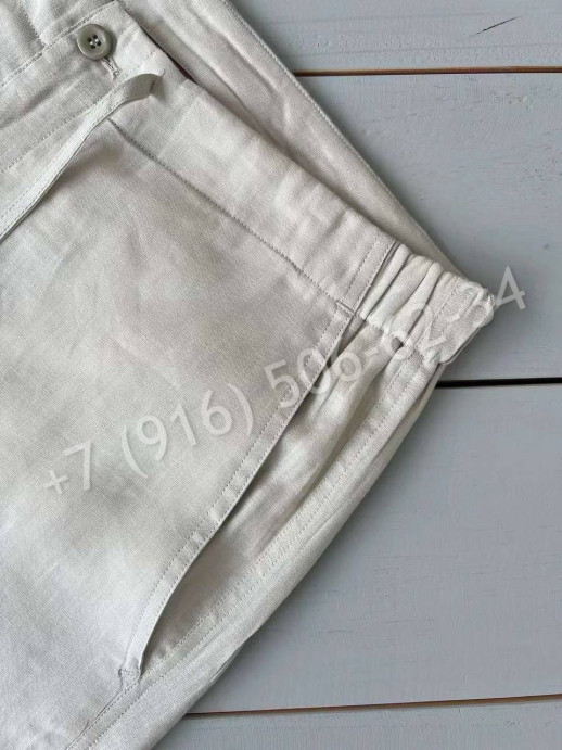 Шорты из льна Loro Piana 29892