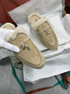 Мюли Loro Piana на меху 19152