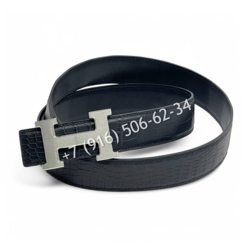 Ремень из кожи крокодила Hermes 10258 1