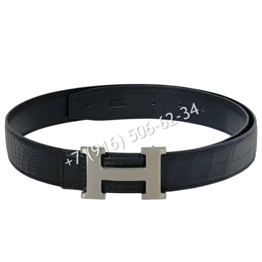 Ремень из кожи крокодила Hermes 10258 1
