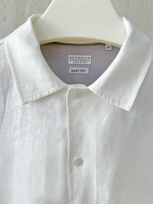 Рубашка Brunello Cucinelli из льна 18055 1