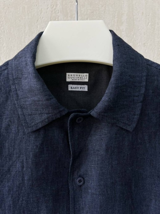Рубашка Brunello Cucinelli из льна 18055 1