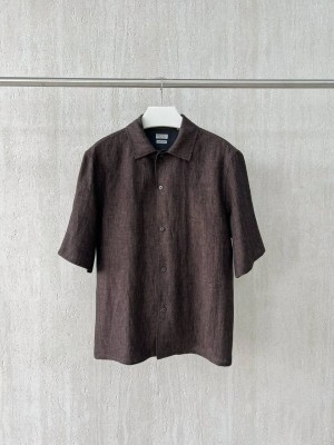 Рубашка Brunello Cucinelli из льна 18055 1