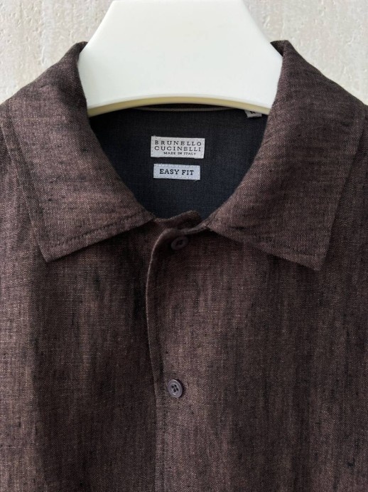 Рубашка Brunello Cucinelli из льна 18055 1