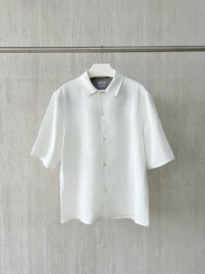 Рубашка Brunello Cucinelli из льна 18055 1
