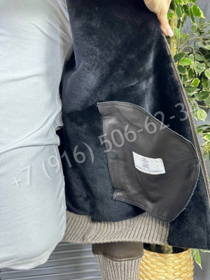 Куртка дубленка Brunello Cucinelli на меху 23642