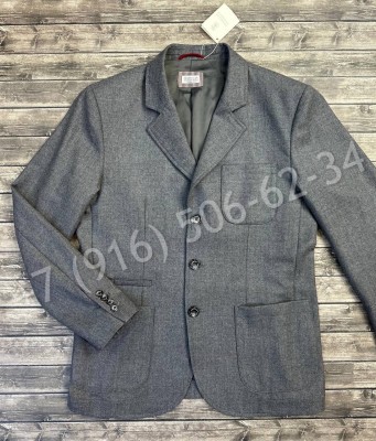 Классический костюм из кашемира Brunello Cucinelli 24487