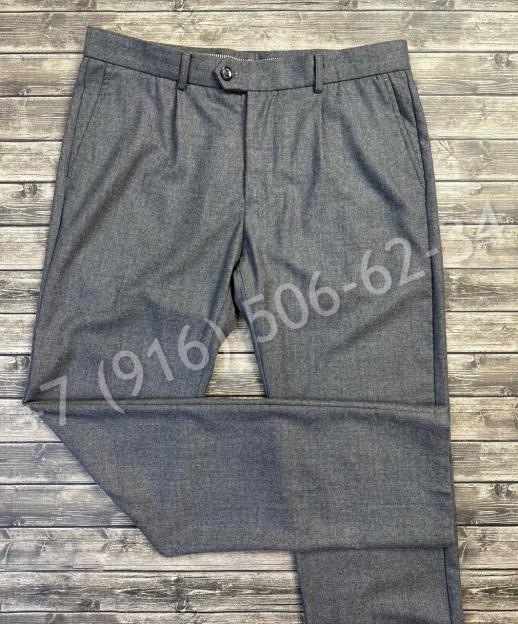 Классический костюм из кашемира Brunello Cucinelli 24487