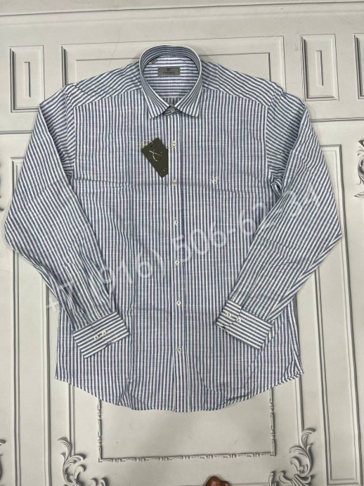 Льняная рубашка CANALI 17106