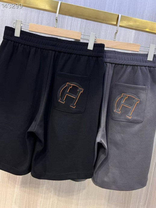 Хлопковые шорты Hermes 13557