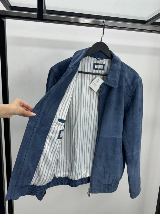 Куртка Brunello Cucinelli из замши 14517
