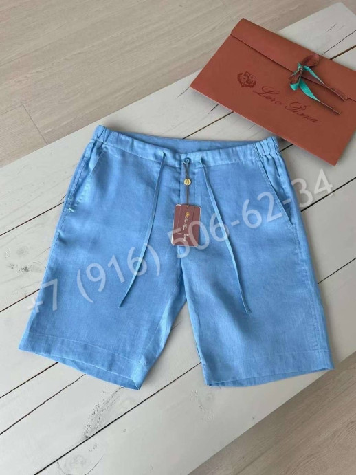 Шорты из льна Loro Piana 29893