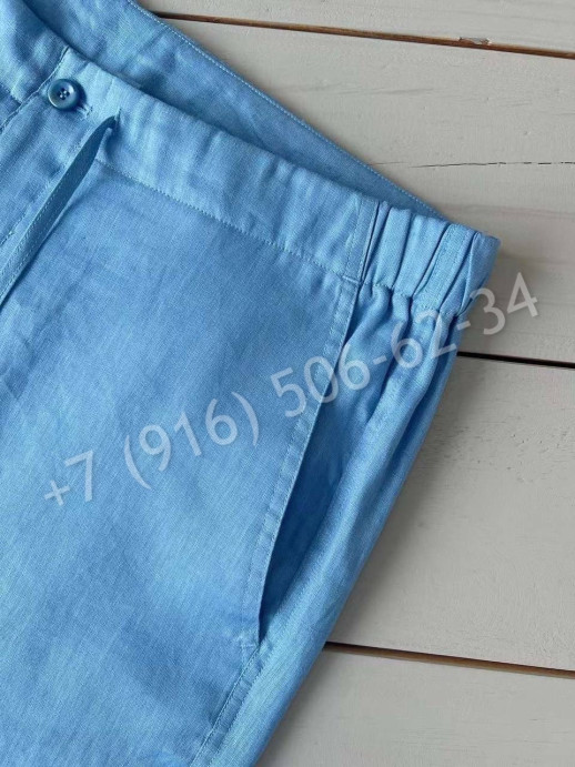 Шорты из льна Loro Piana 29893