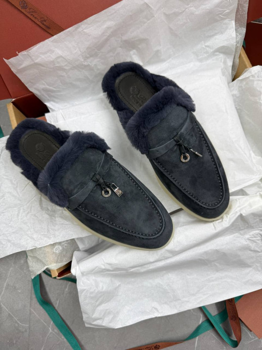 Мюли Loro Piana на меху 19152 1