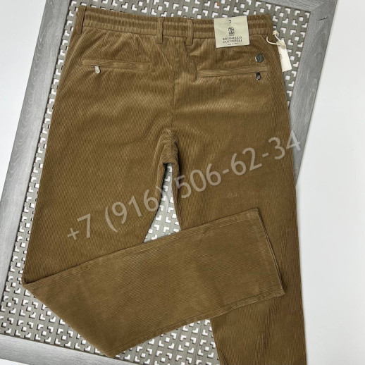 Брюки вельветовые Brunello Cucinelli 23032