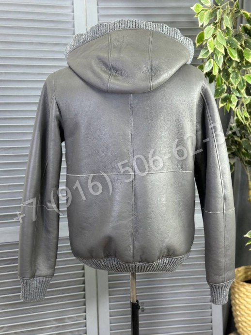 Куртка дубленка Brunello Cucinelli на меху 23643