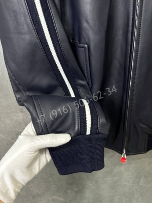 Кожаная куртка Kiton 33999