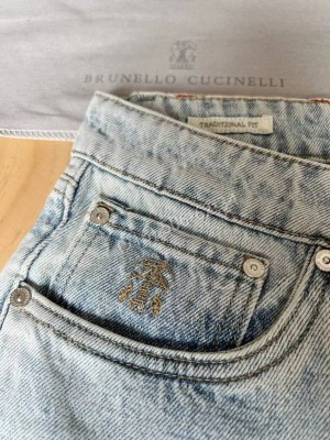Джинсы Brunello Cucinelli 34897