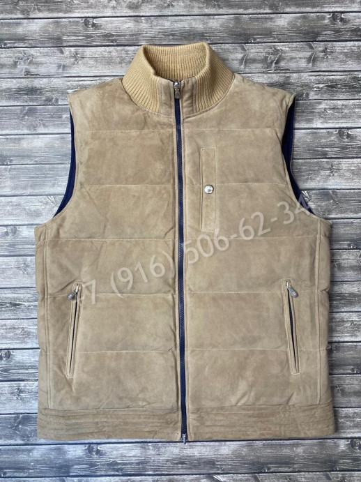 Двухсторонняя жилетка Brunello Cucinelli 6241