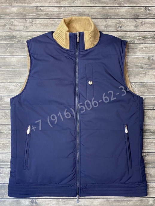 Двухсторонняя жилетка Brunello Cucinelli 6241